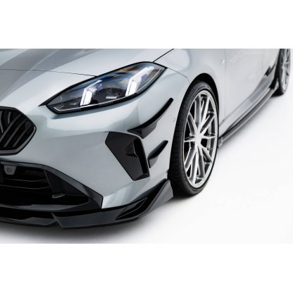Maxton Design přítlačná křidélka předního nárazníku pro BMW řada 1 F70, plast ABS bez povrchové úpravy, M135i