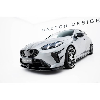 Maxton Design přítlačná křidélka předního nárazníku pro BMW řada 1 F70, plast ABS bez povrchové úpravy, M135i