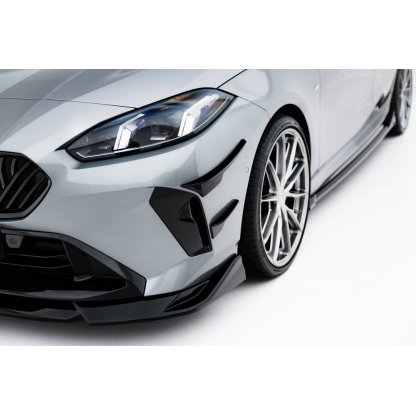 Maxton Design přítlačná křidélka předního nárazníku pro BMW řada 1 F70, plast ABS bez povrchové úpravy, M135i