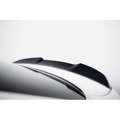 Maxton Design prodloužení spoileru 3d pro Alfa Romeo Giulia Qaudrifoglio, černý lesklý plast ABS