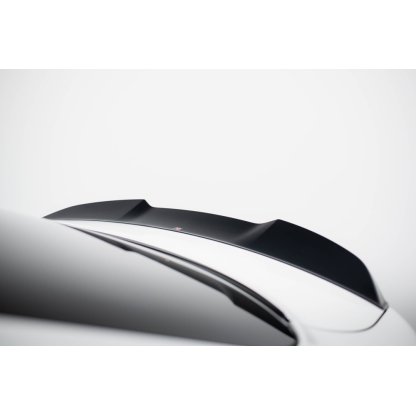 Maxton Design prodloužení spoileru 3d pro Alfa Romeo Giulia Qaudrifoglio, černý lesklý plast ABS