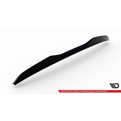 Maxton Design prodloužení spoileru 3d pro Audi A5 F5 FL, černý lesklý plast ABS, S-Line Coupe