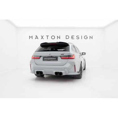Maxton Design prodloužení spoileru 3d pro BMW M3 G80, černý lesklý plast ABS, G81 Touring