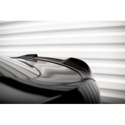 Maxton Design prodloužení spoileru 3d pro BMW řada 4 F36, černý lesklý plast ABS, vč. M-Pack