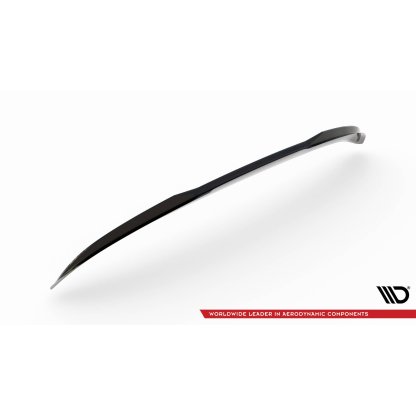Maxton Design prodloužení spoileru 3d pro BMW řada M4 G83, černý lesklý plast ABS, Cabrio