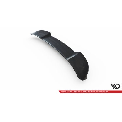 Maxton Design prodloužení spoileru 3d pro BMW X1 U11 M-Pack, černý lesklý plast ABS