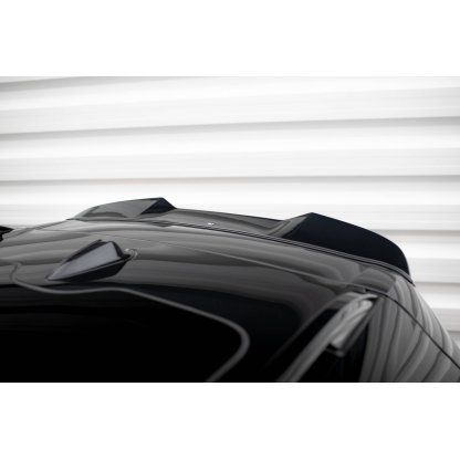 Maxton Design prodloužení spoileru 3d pro BMW X7 G07, G07 Facelift M-Pack, černý lesklý plast ABS