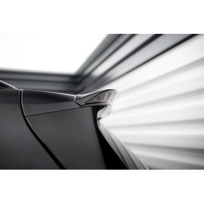 Maxton Design prodloužení spoileru 3d pro BMW X7 G07, G07 Facelift M-Pack, černý lesklý plast ABS