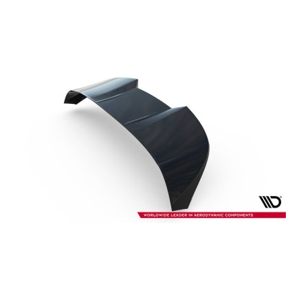 Maxton Design prodloužení spoileru 3d pro Ford Fiesta ST Mk7 Facelift, černý lesklý plast ABS