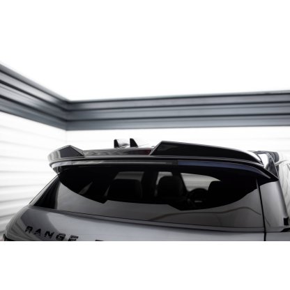 Maxton Design prodloužení spoileru 3d pro Land rover Range Rover Evoque Mk1 Facelift, černý lesklý plast ABS, HSE Dynamic
