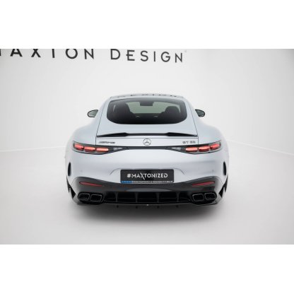 Maxton Design prodloužení spoileru 3d pro Mercedes AMG GT C192 /63, černý lesklý plast ABS