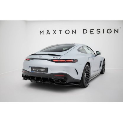 Maxton Design prodloužení spoileru 3d pro Mercedes AMG GT C192 /63, černý lesklý plast ABS