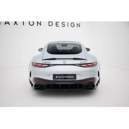 Maxton Design prodloužení spoileru 3d pro Mercedes AMG GT C192 /63, černý lesklý plast ABS