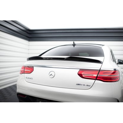 Maxton Design prodloužení spoileru 3d pro Mercedes GLE Coupe C292 AMG 43, Coupe C292 AMG-Line, černý lesklý plast ABS
