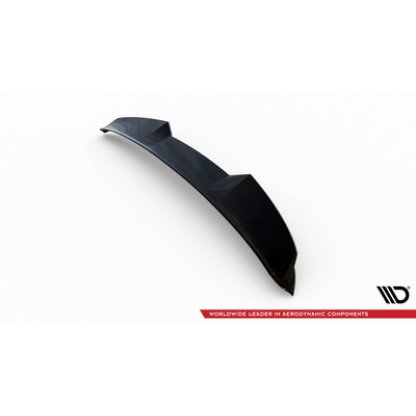 Maxton Design prodloužení spoileru 3d pro Porsche Taycan 4S, černý lesklý plast ABS, Cross Turismo