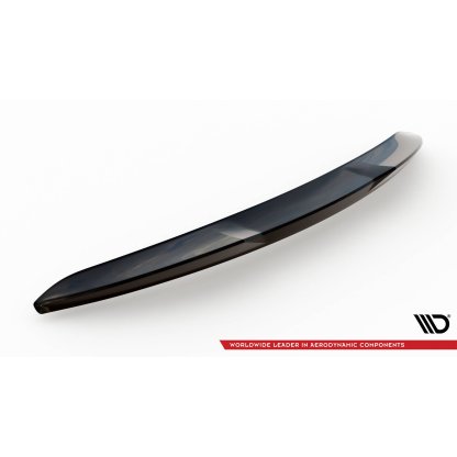Maxton Design prodloužení spoileru 3d pro Tesla Model 3 Mk1, Mk1 Project Highland Facelift, černý lesklý plast ABS