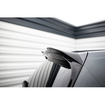 Maxton Design prodloužení spoileru 3d pro Volkswagen Golf R-Line Mk7, Mk7 Facelift, černý lesklý plast ABS