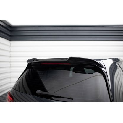 Maxton Design prodloužení spoileru 3d pro Volkswagen Golf R-Line Mk7, Mk7 Facelift, černý lesklý plast ABS