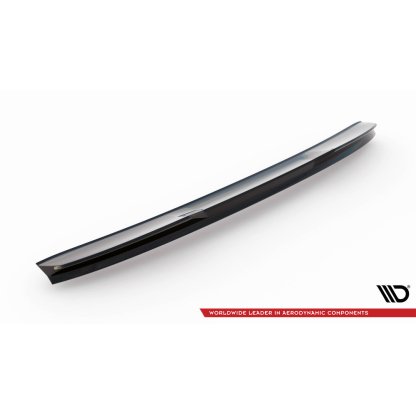 Maxton Design prodloužení spoileru 3d pro Volkswagen Jetta Mk7 GLI, černý lesklý plast ABS