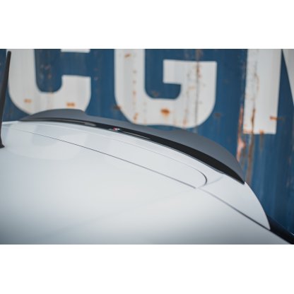 Maxton Design prodloužení spoileru pro Alfa Romeo Giulietta Facelift, černý lesklý plast ABS