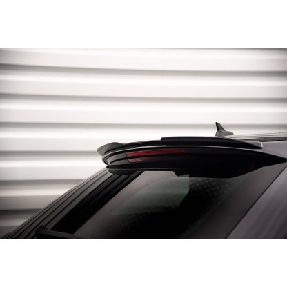 Maxton Design prodloužení spoileru pro Audi A6 C7, černý lesklý plast ABS