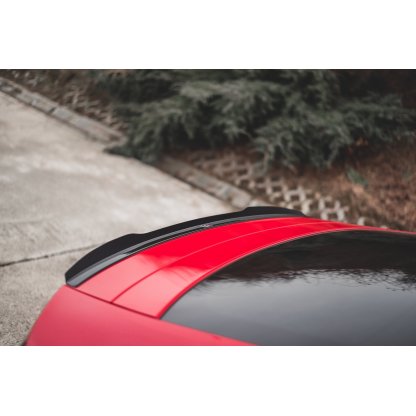Maxton Design prodloužení spoileru pro Audi A7 C8, černý lesklý plast ABS