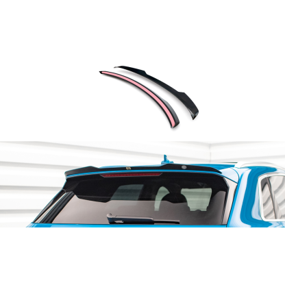 Maxton Design prodloužení spoileru pro Audi E-Tron Standard, černý lesklý plast ABS