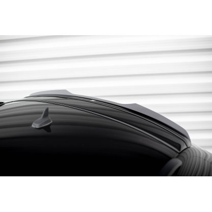 Maxton Design prodloužení spoileru pro Audi RS6 C6, černý lesklý plast ABS, Avant, r.v. 2007-2010