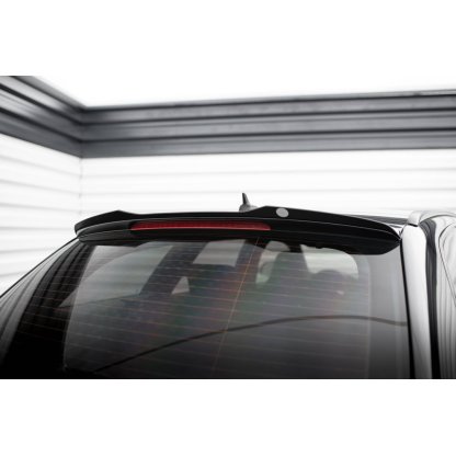 Maxton Design prodloužení spoileru pro Audi RS6 C6, černý lesklý plast ABS, Avant, r.v. 2007-2010
