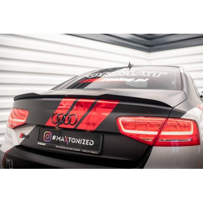 Maxton Design prodloužení spoileru pro Audi S8 D4, plast ABS bez povrchové úpravy, S-line
