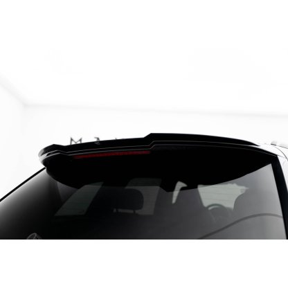 Maxton Design prodloužení spoileru pro Audi SQ7 Mk2, černý lesklý plast ABS