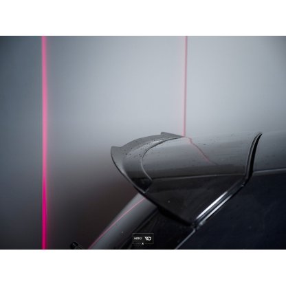 Maxton Design prodloužení spoileru pro BMW řada 1 E81, E87, černý lesklý plast ABS (Aero spoiler)