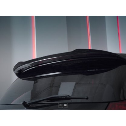 Maxton Design prodloužení spoileru pro BMW řada 1 E81, E87, černý lesklý plast ABS (Aero spoiler)