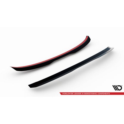 Maxton Design prodloužení spoileru pro BMW řada 1 F20- F21, černý lesklý plast ABS