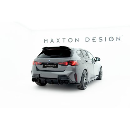 Maxton Design prodloužení spoileru pro BMW řada 1 F40, černý lesklý plast ABS, M135i