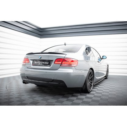 Maxton Design prodloužení spoileru pro BMW řada 3 E92, černý lesklý plast ABS