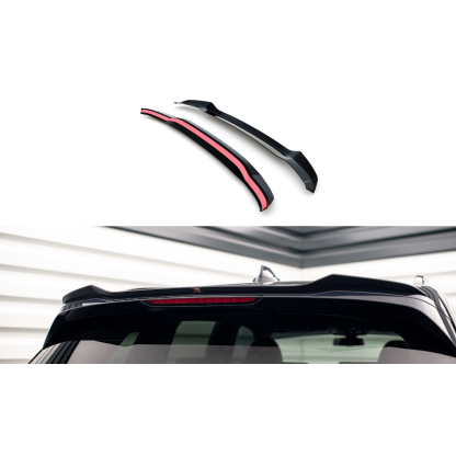 Maxton Design prodloužení spoileru pro BMW X3 G01, černý lesklý plast ABS, M-Pack