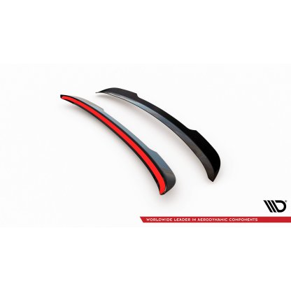 Maxton Design prodloužení spoileru pro BMW X5 E70, černý lesklý plast ABS