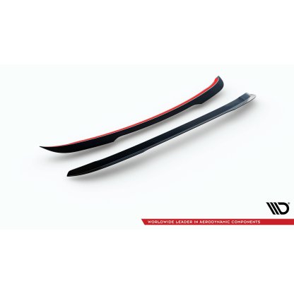 Maxton Design prodloužení spoileru pro BMW X5 E70, černý lesklý plast ABS