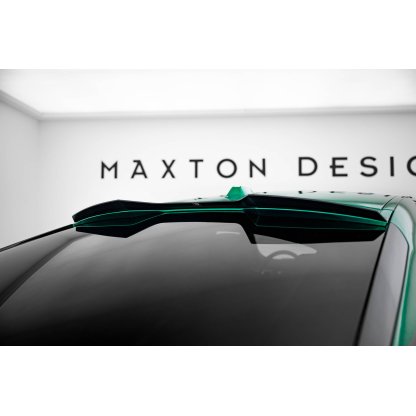 Maxton Design prodloužení spoileru pro BMW X6 G06 /M-Pack, černý lesklý plast ABS