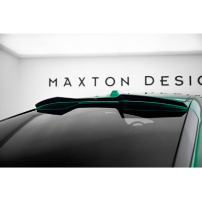 Maxton Design prodloužení spoileru pro BMW X6 G06 /M-Pack, černý lesklý plast ABS