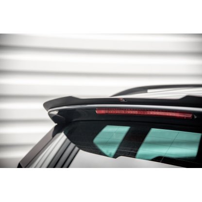Maxton Design prodloužení spoileru pro Cupra Ateca, černý lesklý plast ABS