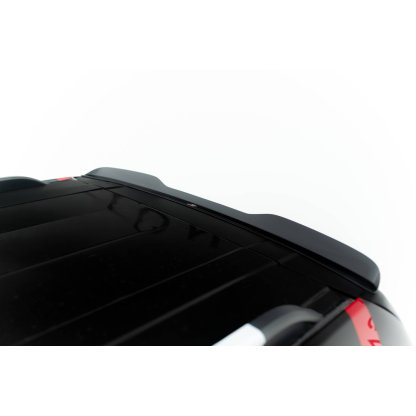 Maxton Design prodloužení spoileru pro Ford Tourneo Courier Mk2, černý lesklý plast ABS