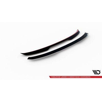 Maxton Design prodloužení spoileru pro Hyundai Tucson Mk4, černý lesklý plast ABS