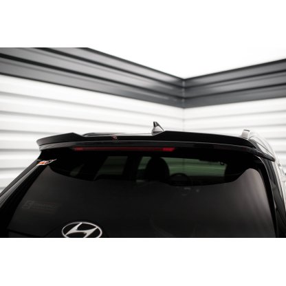 Maxton Design prodloužení spoileru pro Hyundai Tucson Mk4, černý lesklý plast ABS