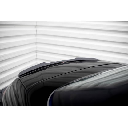 Maxton Design prodloužení spoileru pro Mercedes CLK W209, černý lesklý plast ABS, Cabriolet