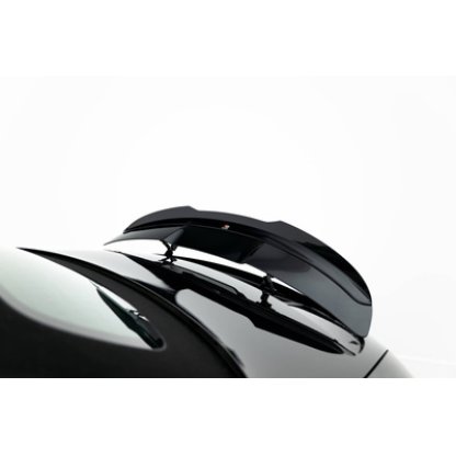 Maxton Design prodloužení spoileru pro Mercedes SL R232/AMG 63, černý lesklý plast ABS