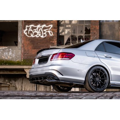 Maxton Design prodloužení spoileru pro Mercedes třída E W212 Facelift/Sedan/E63 AMG, plast ABS bez povrchové úpravy
