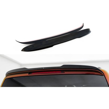 Maxton Design prodloužení spoileru pro Mercedes třída V W447F, černý lesklý plast ABS, AMG-Line