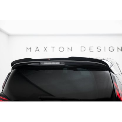 Maxton Design prodloužení spoileru pro Renault Espace Mk5 Facelift, černý lesklý plast ABS